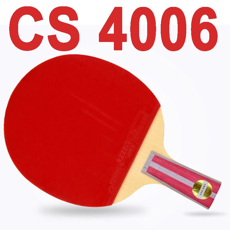 Originele Dhs T3002 T3006 T4002 T4006 Tafeltennis Racket Nieuw Type Afgewerkt Rackets Racket Sport Ping Pong Peddels: T4006 CS