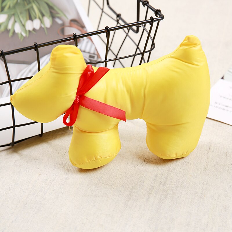 Geel Eco Kids Animal Herbruikbare Draagbare Moet Pocket Vierkante Boodschappentas bolsa reutilizable Kruidenier Vouw Zak