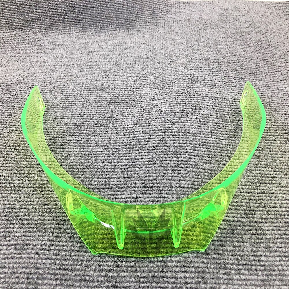 Helm Accessoires Kleurrijke Spoiler Voor Agv Pista Gp R/Gp Rr Volledige Gezicht Motorhelm: green