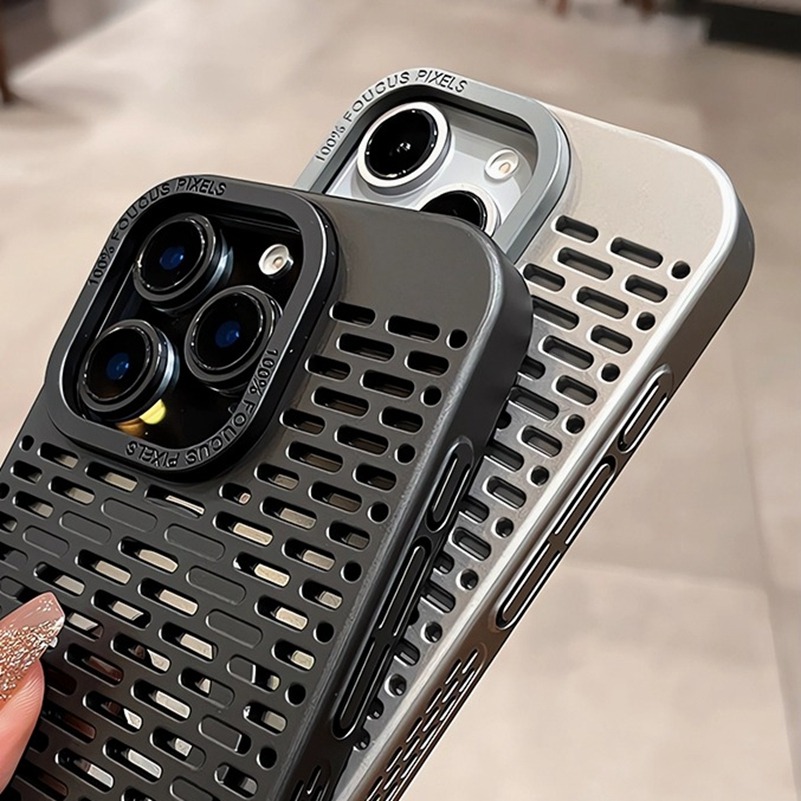 Funda Magsafe con disipación de calor de verano para iPhone 13, 14, 15, 12, 16 Pro Max, 16Pro, 13Pro, funda protectora ultrafina para PC