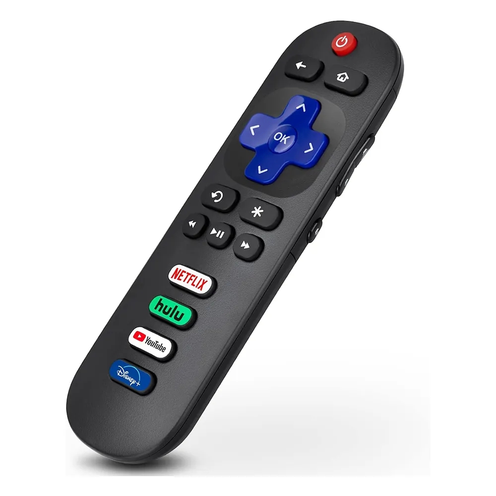 Uniwersalny pilot do telewizora TCL Roku Kompatybilność z telewizorem Hisense Stabilny sygnał Wielofunkcyjny pilot zdalnego sterowania: Default Title