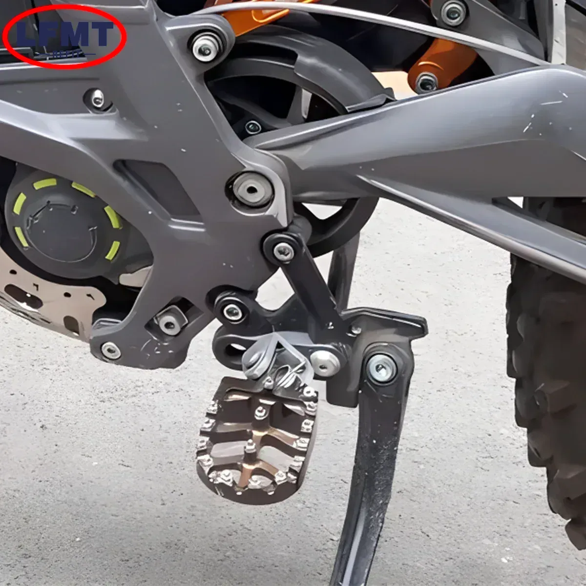Estribos CNC para motocicleta, Pedal de montaje, soporte de reequipamiento para sur-ron, sur ron, Ultrabee, Ultra Bee, piezas de bicicleta todoterreno
