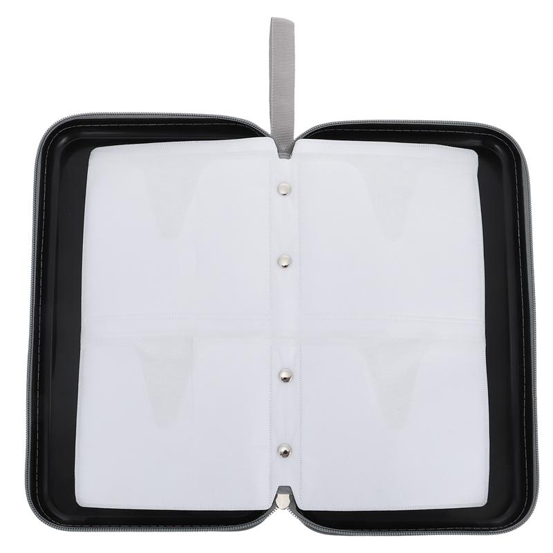 Disc Case Large Capacity Practical Useful Disc Storage Case Organizer Zipper Case for Home Automotive