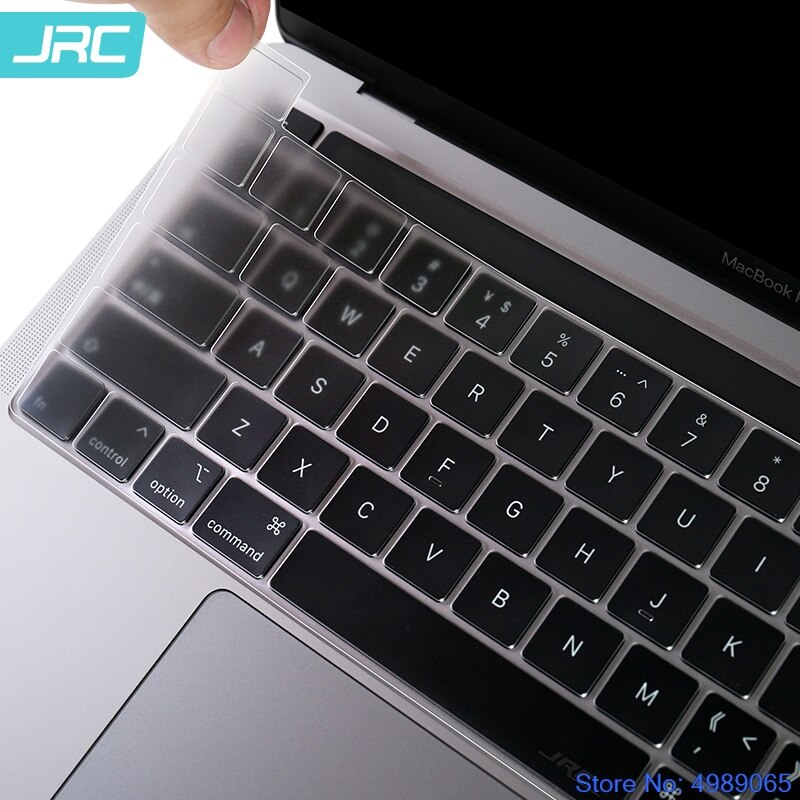 til macbook pro 13 tommers  a2251 a2289 og macbook pro 16 tommers  a2141 med ta på idtpu tastaturdekselbeskytterhud
