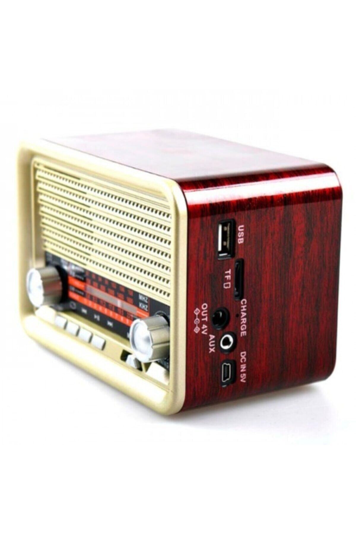 Rechargable Nostalgic Radio Bluetooth Speaker
