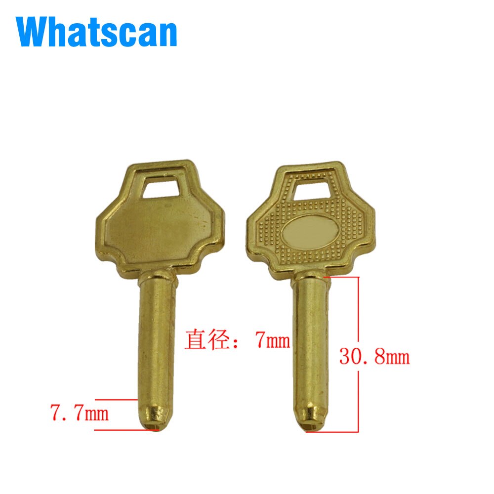 B201 Cast 7 point cylinder blank key