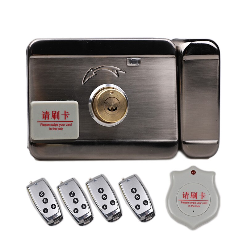 Room Door Locks Smart Magnetic Stanard RF Card 125KHZ Electronic House Locks Keypad Door Lock DC12V Convenient And Modern