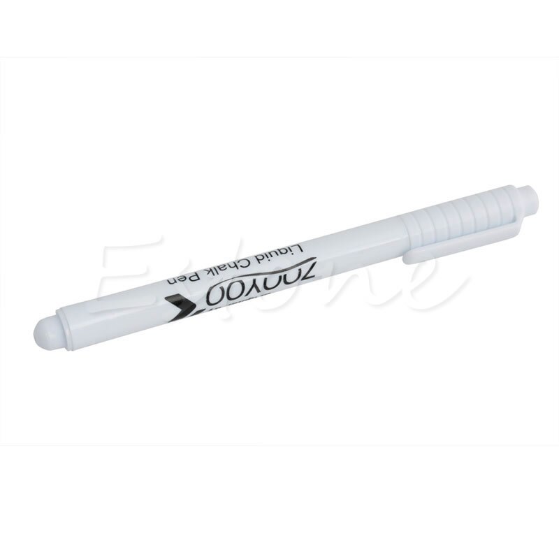 Witte Vloeistof Krijt Pen/Marker Voor Ramen Schoolbord Schoolbord