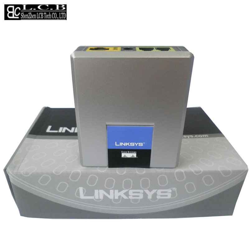 Linksys SPA2002 Unlocked 2 FXS SIP IP VoIP Phone Adapter PBX Phone Telefone Server System