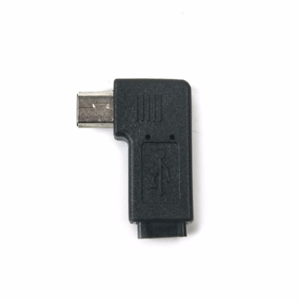 Retvinklet mini usb han til mikro usb hun adapter