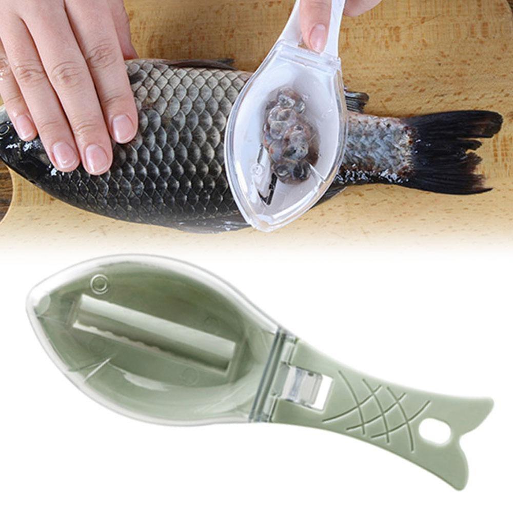 Vis Schaal Remover Scaler Schraper Cleaner Keuken Tool Dunschiller Gadgets Vis Scaler Clam Opener Vis Clam Schaal Schraper