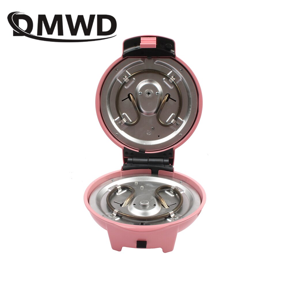 Wielofunkcyjny elektryczny gofrownica pączek maszyna robić ciasta mini muffinka bańka blacha robić pieczenia grill piekarnik 3 wymienne płyty ue