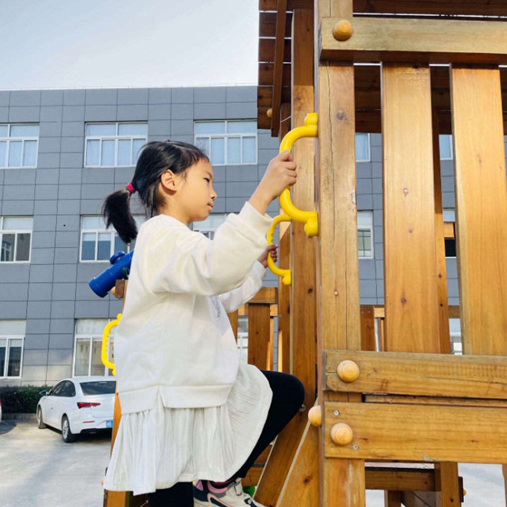 Playground Accessories Play Playhouse Grab Handle Bars Playroom Ladder Handles for Jungle Gym Backyard Playhouse Treehouse