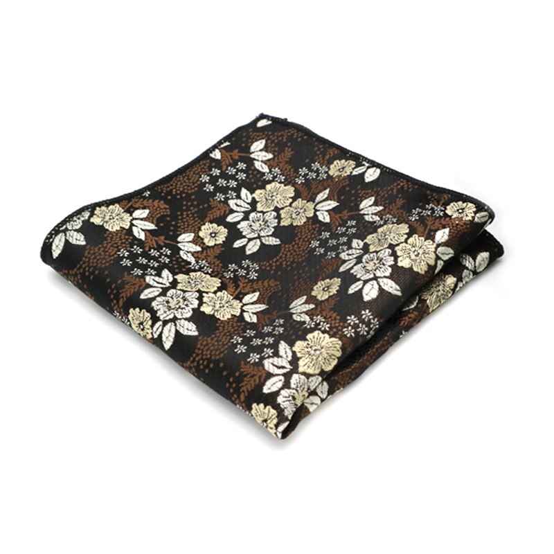 Mouchoirs En Coton Carrés 25x25 Cm - Motif Imprimé, Pour Homme, Mariage, Business Casual, Lot De 1 (KD2203)