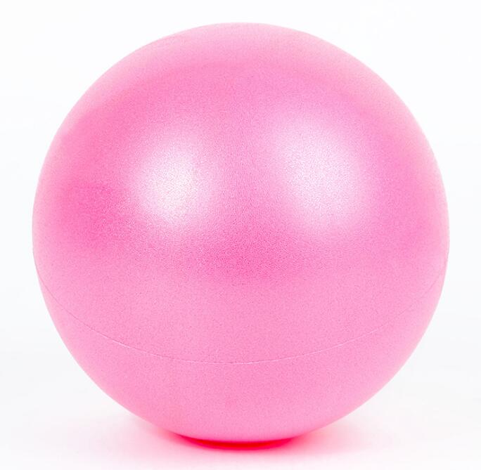 Mini Yoga Ball Pilates Fitness Ball PVC Fitball Inflatable for Physical Exercise Balance Home GYM Trainer Pods: Pink
