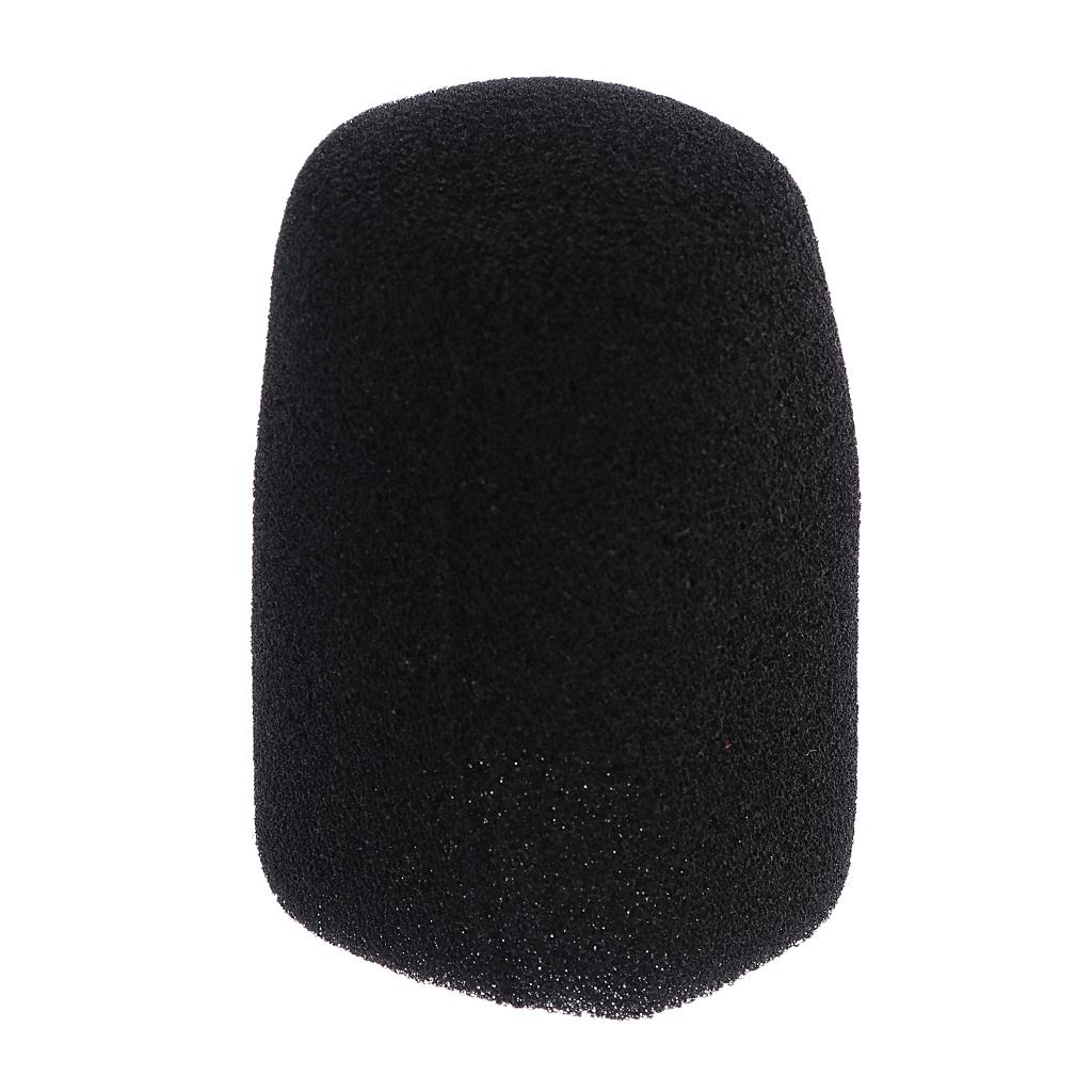 53mm Microphone Windshield Covers 55m Soft Foam Mic Cover Sponge Skin