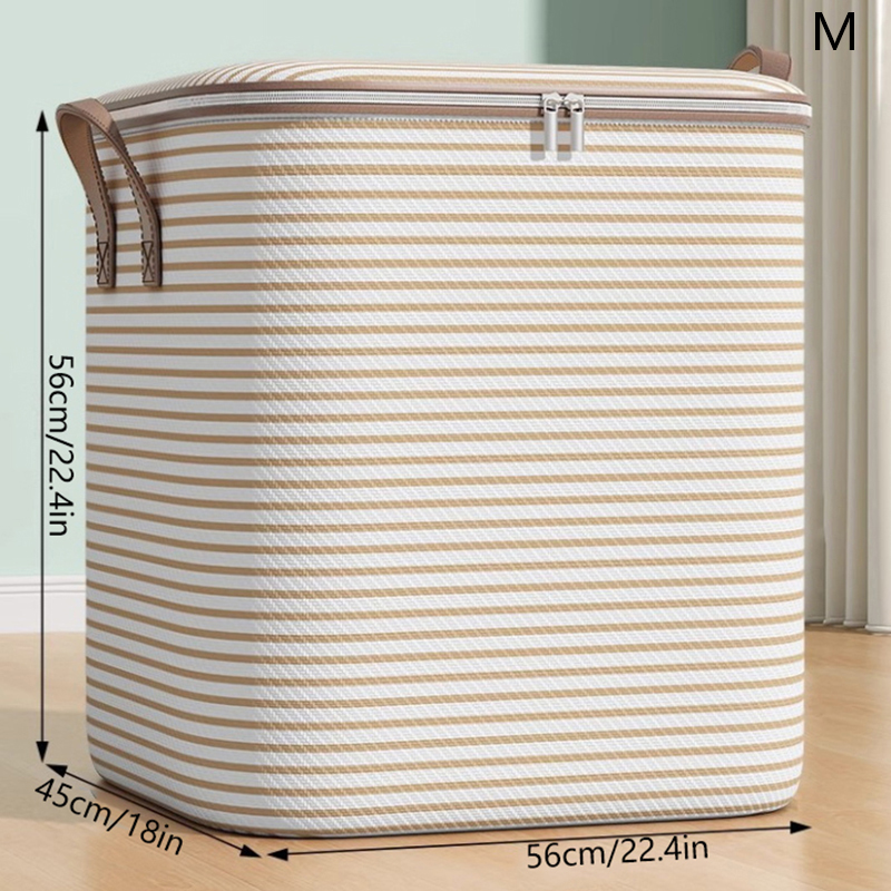 Bolsa de almacenamiento de gran capacidad para el hogar, organizador de armario de Material no tejido, se puede utilizar para colcha, ropa, juguetes, 1 ud.