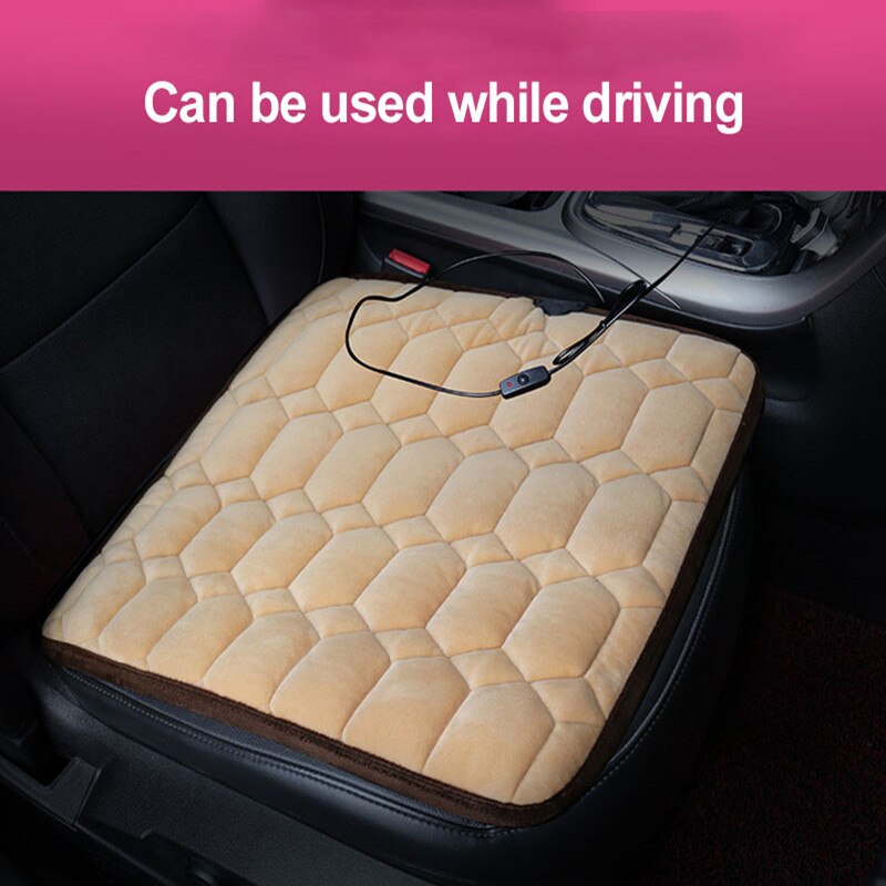 Keep Warm Car Heating Cushion Winter Car Mat Car Universal Seat Electric Heating Seat Cushion USB 5V Auto Electric Heating Seat
