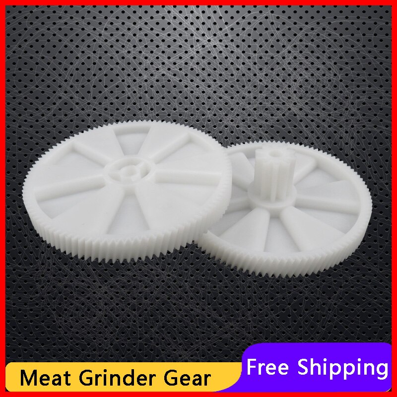 2Pcs Meat Grinder Gear Mincer Plastic Gearbox Spare Parts For Kenwood MG300 400/450/470/500 PG500/520 DELONGHI KMG1200 KW650740