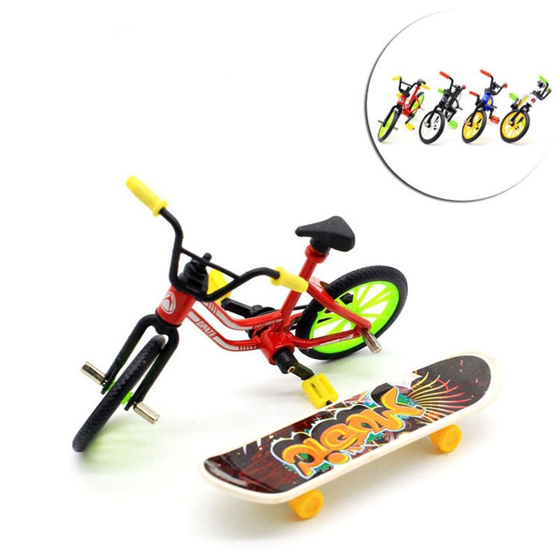 Jouet de Skateboard avec Mini doigt pour enfants, vélo, Scooter, costume de jeu, vélo amovible, de noël