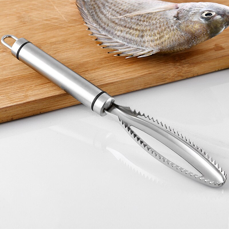 Raspen schoonmaken schrapen roestvrij snel verwijderen vis vis peller schubben schraper visgraten pincet keuken accessoire gereedschap gadget