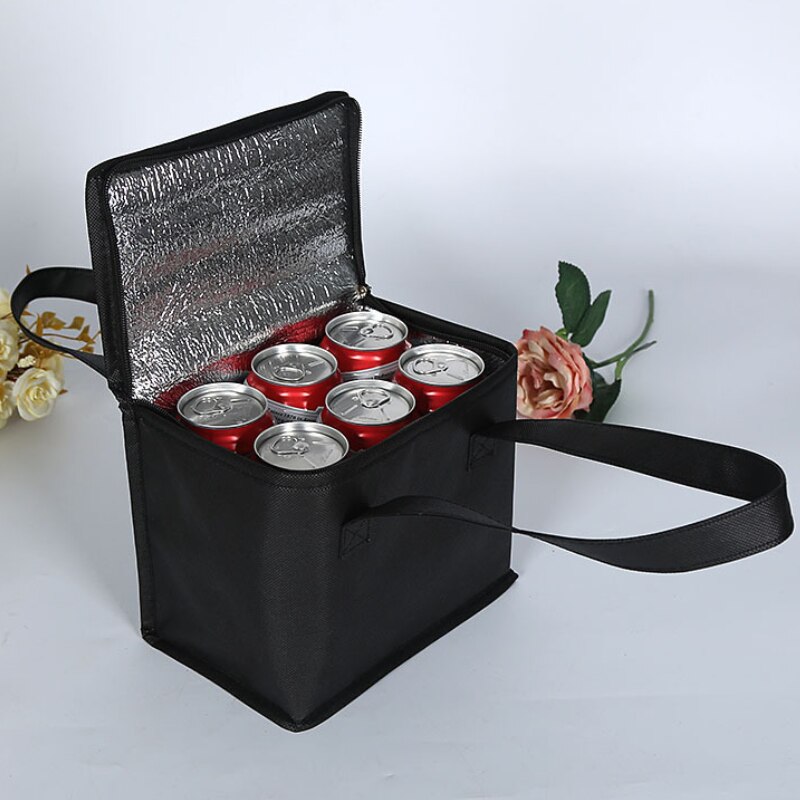 Isolatie Zak Houden Koud Houden Verse Picknick Tas Takeaway Zak Aluminiumfolie Isolatie Zakken Handige Cake Thuis Keuken Benodigdheden: large