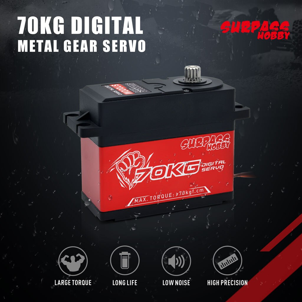 SURPASS HOBBY servo 9g 17g 25g 6kg 9kg 15kg 16kg 20kg 24kg 25kg 30kg Digital Servo for 1/18 1/16 1/12 1/10 1/8 1/7 1/5 rc car