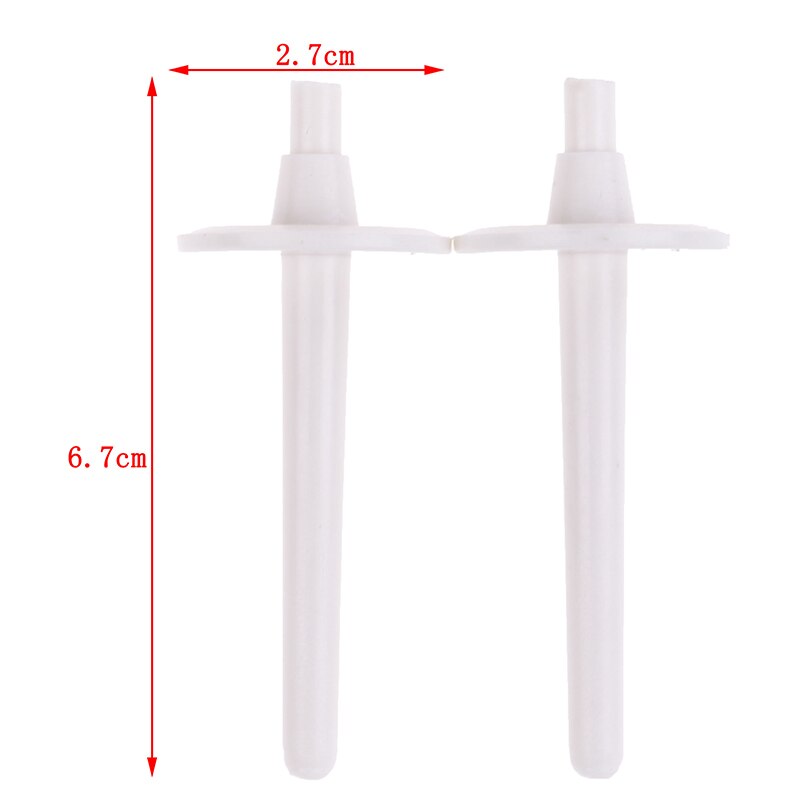 2 kpl/setti lankatapit lusikkatelineen valkoinen muovinen ompelukoneen osat ompelutyökalut neulontatarvikkeet 7cm x 2.7cm
