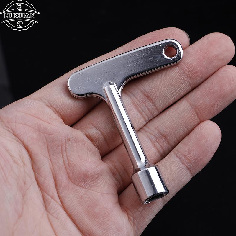 1Pcs Triangle Key Lock Elevator Door Key Multifunction Electric Cabinet Keys Universal Key