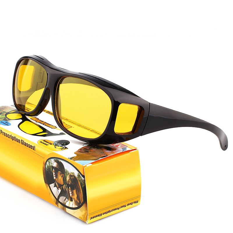 1PC Night Vision Sunglasses Car Night Driving Glasses Driver Goggles Unisex Sun Glasses UV Protection Sunglasses Eyewear