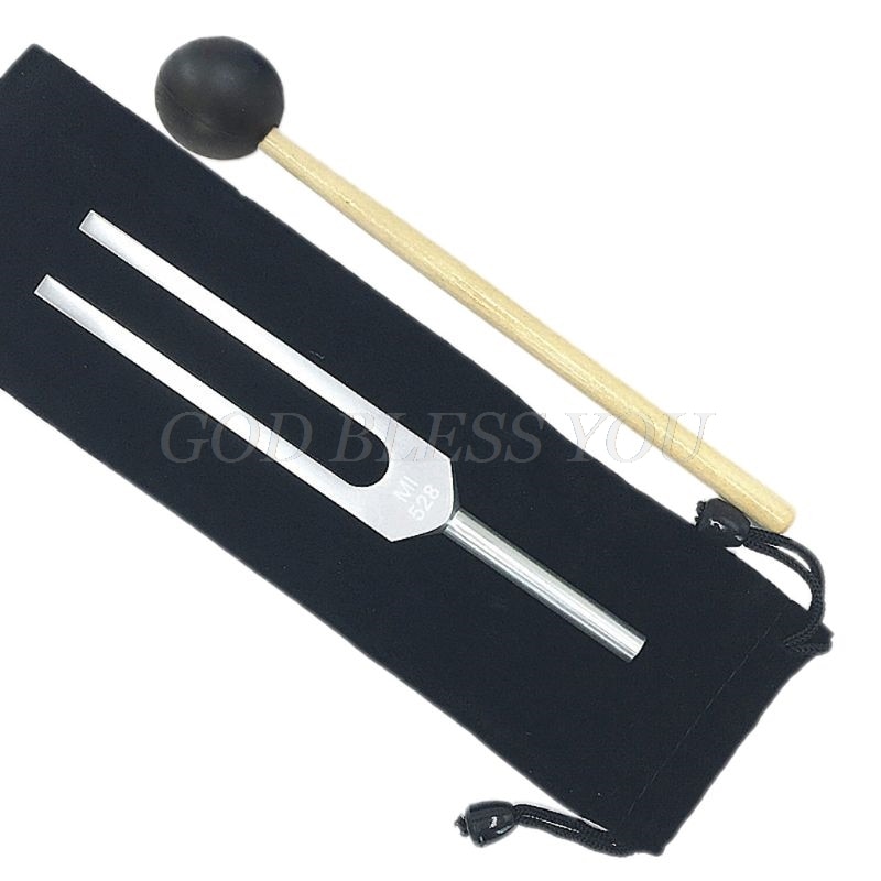 528 Hz MI for DNA Repair Healing Aluminum Alloy Tuning Fork part of Solfeggio Tuning Fork-Perfect Healing Musical Instrument