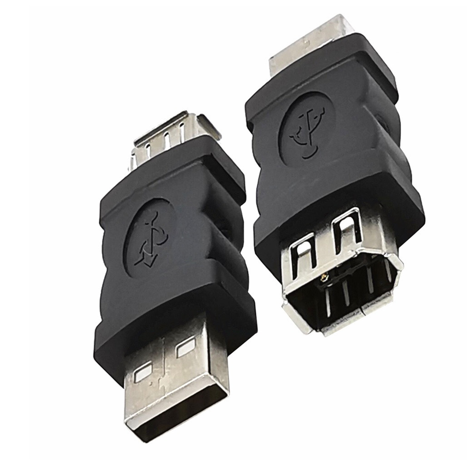 1 st Firewire IEEE 1394 6 Pin Female naar USB Male Adapter Converter Connector voor Printer, Digitale Camera, PDA, Scanner, Harde Schijf