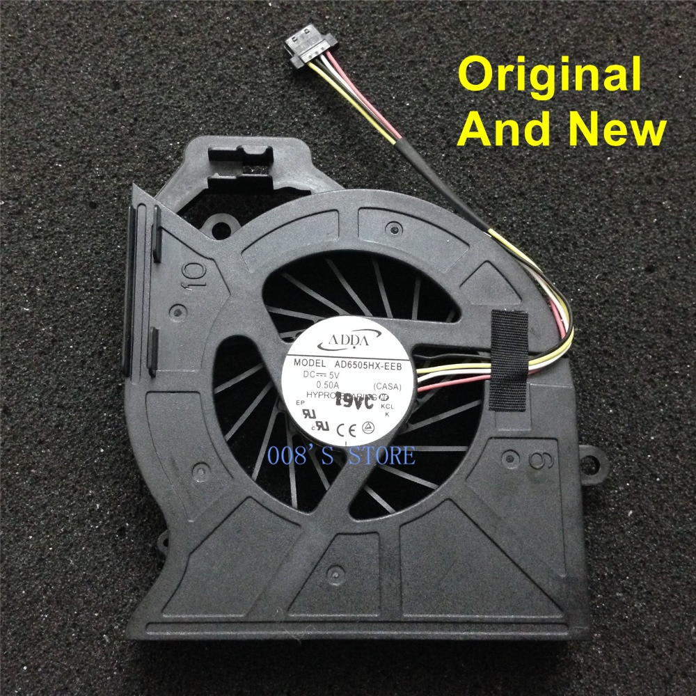 CPU Cooler Fan For HP Pavilion DV6-6000 DV6-6050 DV6-6090 6b00 DV6-6100 6200 6101ax DV7-6000 6113cl 6140EG ADDA AD6505HX-EEB