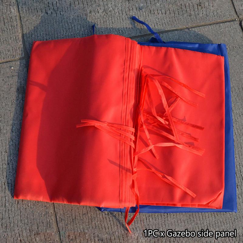 Panneau latéral réutilisable de Gazebo pliant la tente extérieure imperméable coupe-vent imperméable de tissu d'oxford de paroi latérale d'accessoires durables portatifs