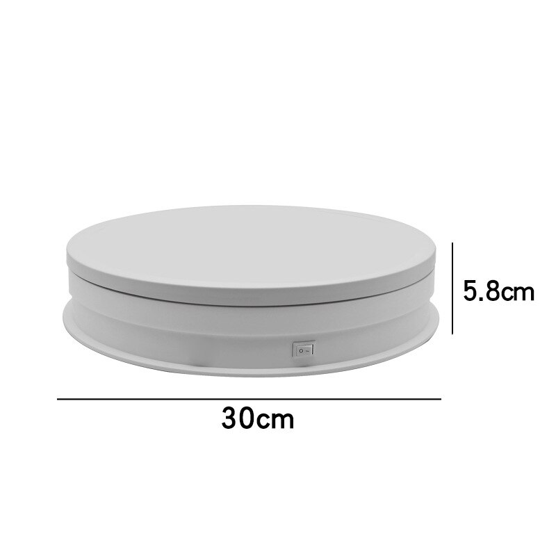 3 Maten Automatische Elektrische Roterende Draaitafel Sieraden Organizer Display Max Belasting 20Kg Fotografie Stand 360 Graden Houder