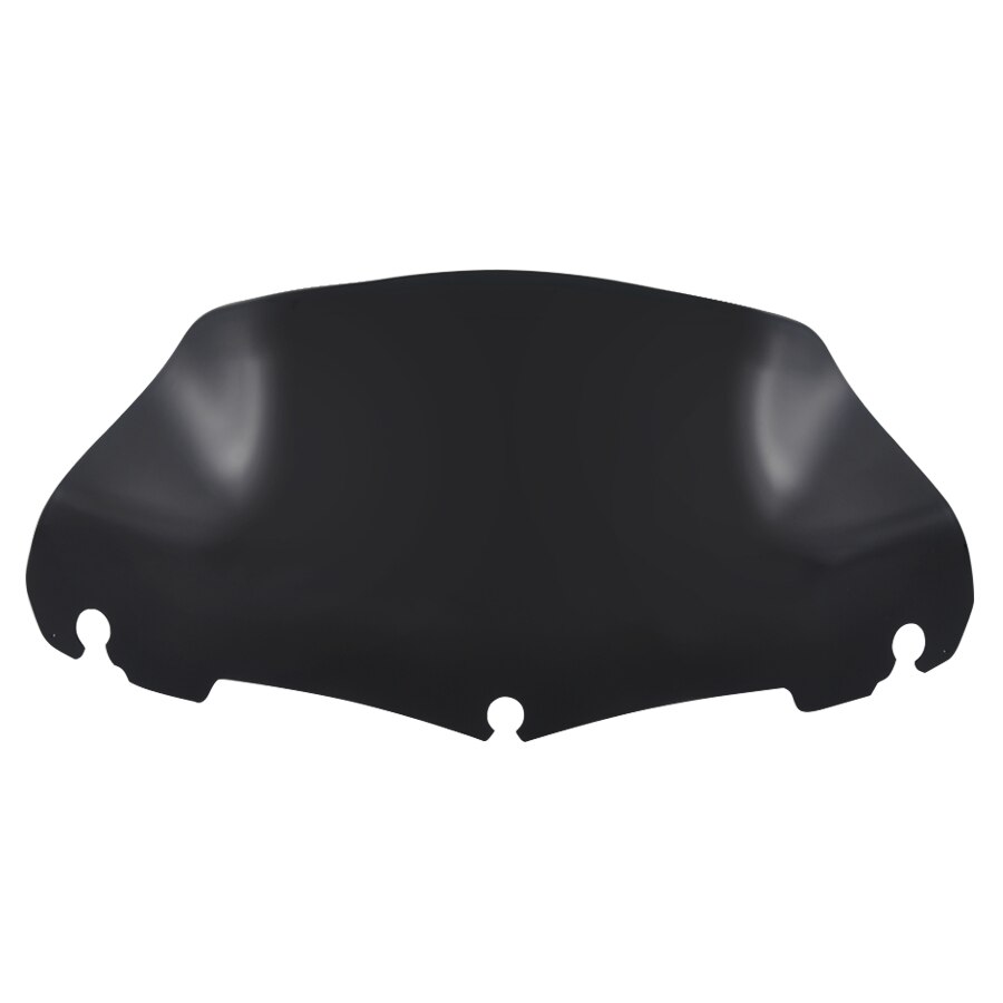 4.5" 7" 10.5" 9 Inch Wave Windshield Fits For Harley Touring Electra Glide Street Glide FLHX FLHXS FLHTK Trike 14-19 Windscreen: 9 inch Black