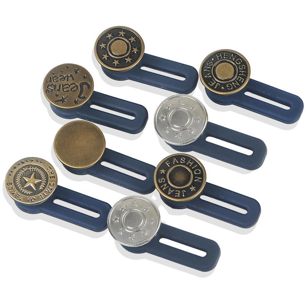 Bouton de jean ajustement parfait à n'importe quel pantalon de jean augmenter réduire la taille remplacer attache de verrouillage sécurisé Kit de fixation de couture bricolage