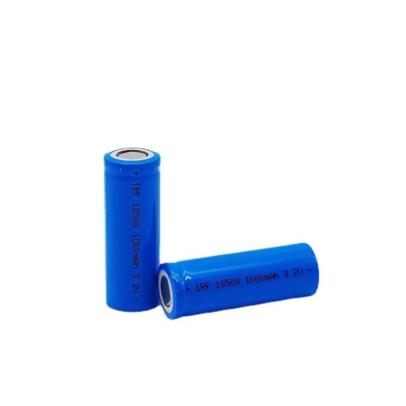 5PCS~10PCS 1800mAh LiFePO4 18500 Rechargeable Battery 3.2V High Power Deep Cycle Lithium Iron Phosphate for EV/RV/Backup Power