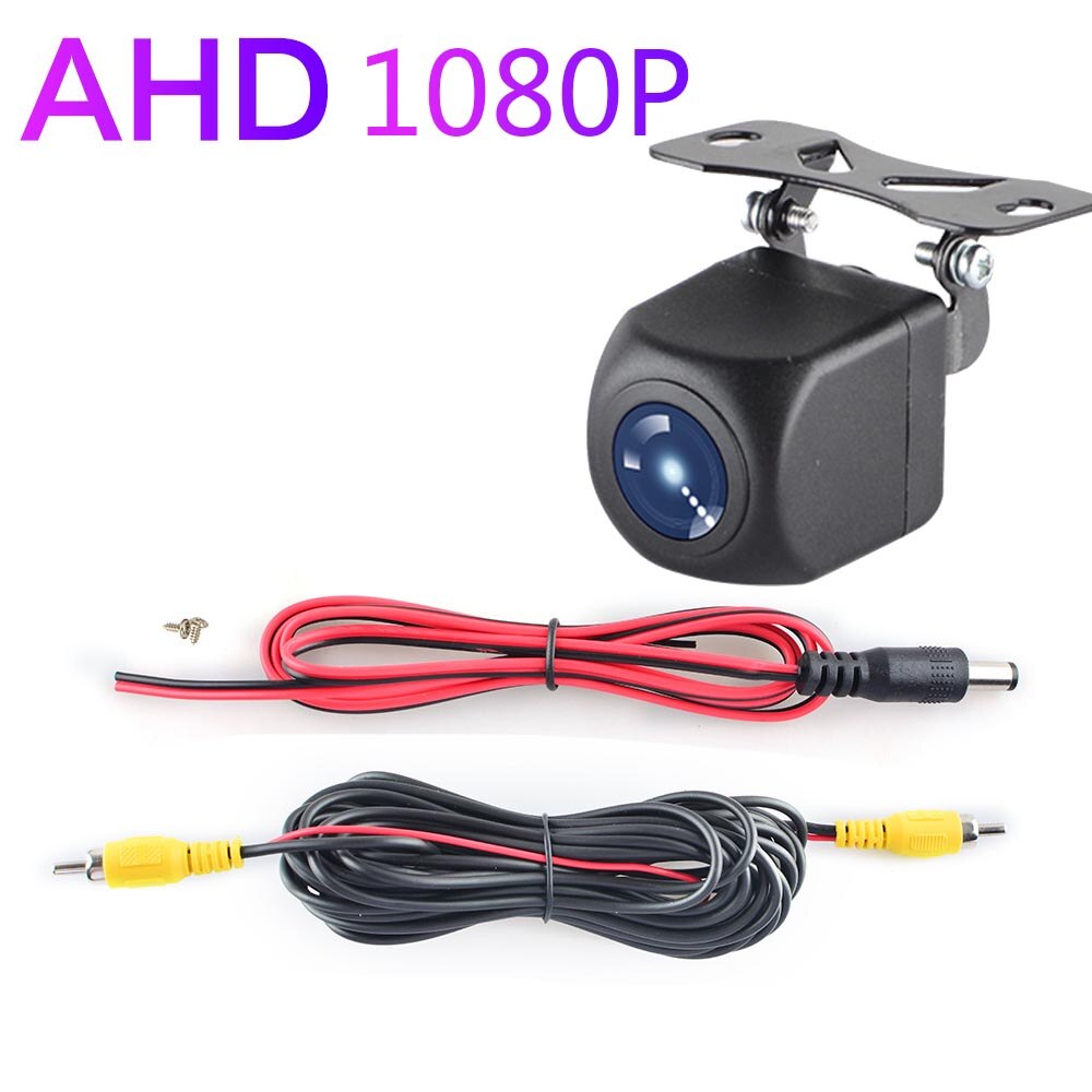 Car Back Reverse Camera 170 Degree LED HD Fisheyes 1080P Optional Rear View Camera Night Vision Parking Assistance Camera: AHD1080P