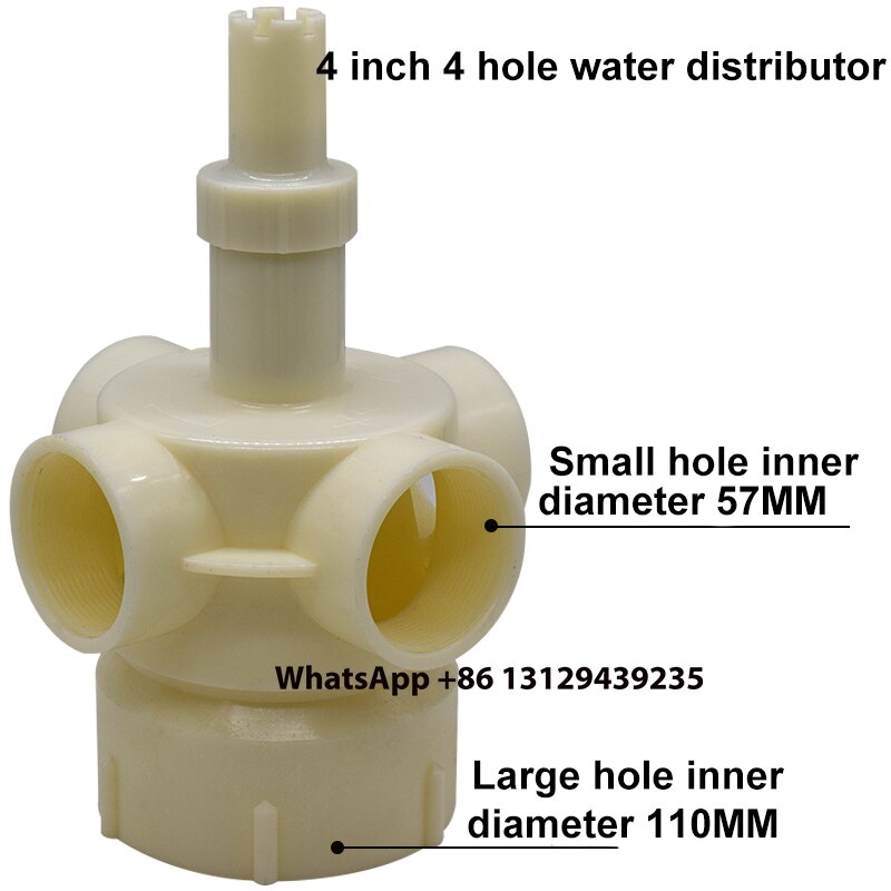 Tour de refroidissement ABS, tête d&#39;arrosage, distributeur d&#39;eau rotatif, pièces de rechange avec tuyau de Distribution d&#39;eau: 4 inch 4 blades