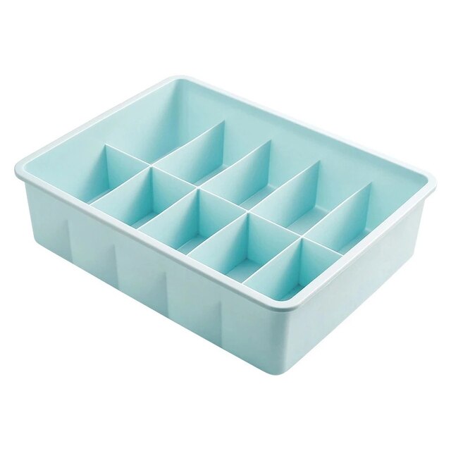 Sous-Vêtements En Plastique Boîte Muit Multifonctions Cravates Chaussettes Short Rangement Placard Tiroir Organisateur Boîte: K