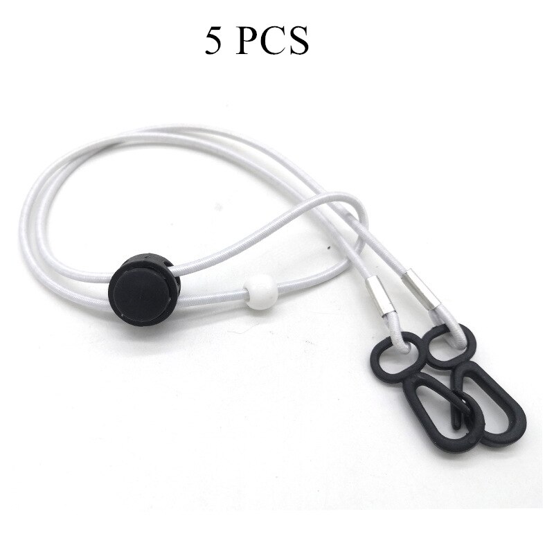 Einstellbare Maske Verlängerung Gesicht Maske Lanyard Handliche & Bequem Sicherheit Maske Rest & Ohr Halter Seil Hängen Auf Neck String: 01 5PC