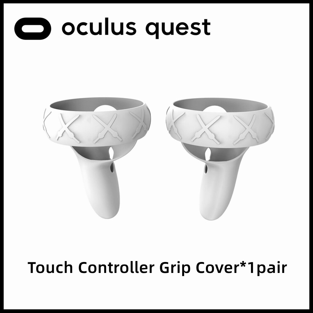 Oculus Quest 2 – Film de protection, 4 pièces, résistant à la sueur, à la poussière, aux rayures, haute définition, accessoires pour lunettes VR: Grip Cover