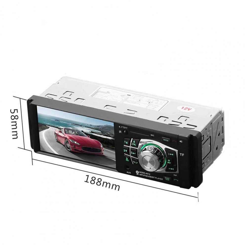 60% SALES 4012B Car MP5 Player Bluetooth Durable 4.1 Inch Auto HD Display FM Radio