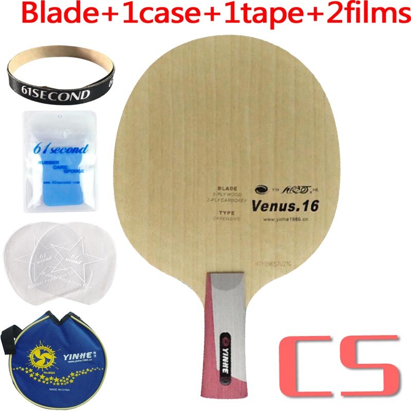 Milky Way Galaxy YINHE Venus.16 V-16 V16 V 16 table tennis pingpong blade: CS with LYM case