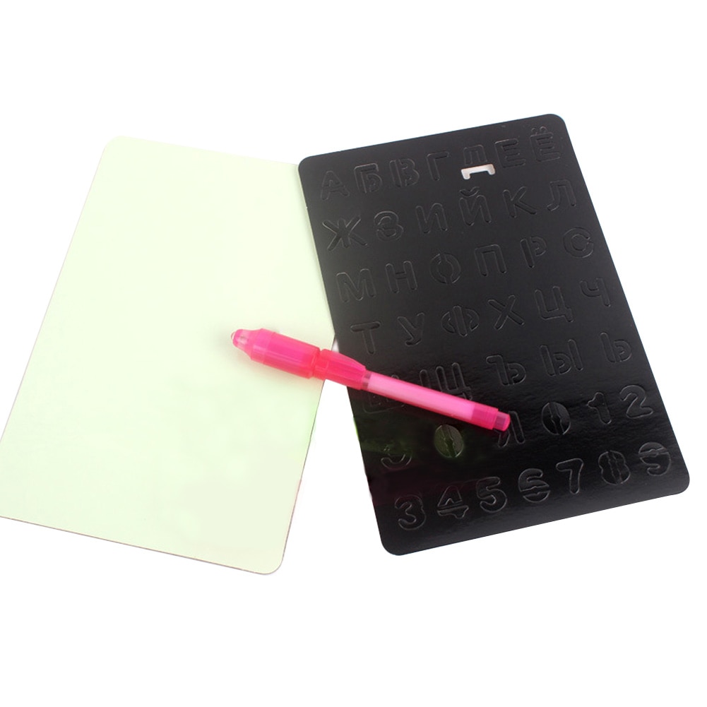 Recién iluminado dibujo tablero de juguete ligero desarrollo dibujo garabato tabletas educación juguetes CLA88