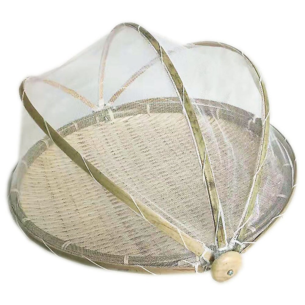 Bamboe Covers Voedsel Couvercle Cuisine Opbergmanden Dust Covers Voor Keuken Wasmand Organizer Gereedschap