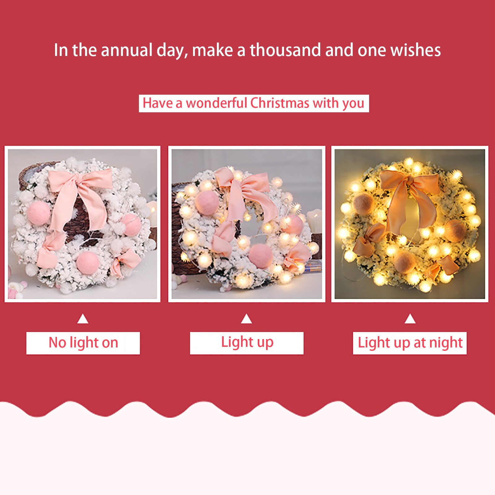 Kerstversiering Web Celebrity Roze Massaal Kerst Kransen Voor Etalage Kerstkrans Grote Kerstkrans