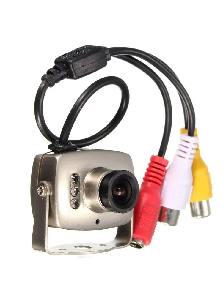 208C Mini CCTV Video Camera 800TVL CMOS Color 940nm Night Vision Infrared Analog Security Cameras 208B black and white CAMERA