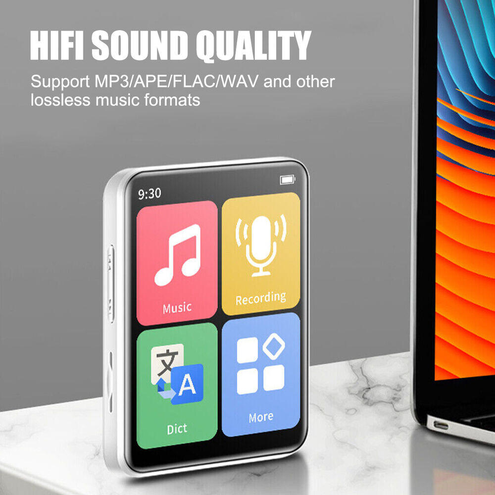MP4 Odtwarzacz MP3 Bluetooth 5.0 Ekran dotykowy Mini Walkman Student Sport Lossless Muzyka HIFI Radio FM Przenośny Mp3 Prezent Gorąca sprzedaż